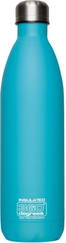 360 Degrees Soda Vacuum Insulated 550ml Isolierflasche pastel blue Produktbild 0