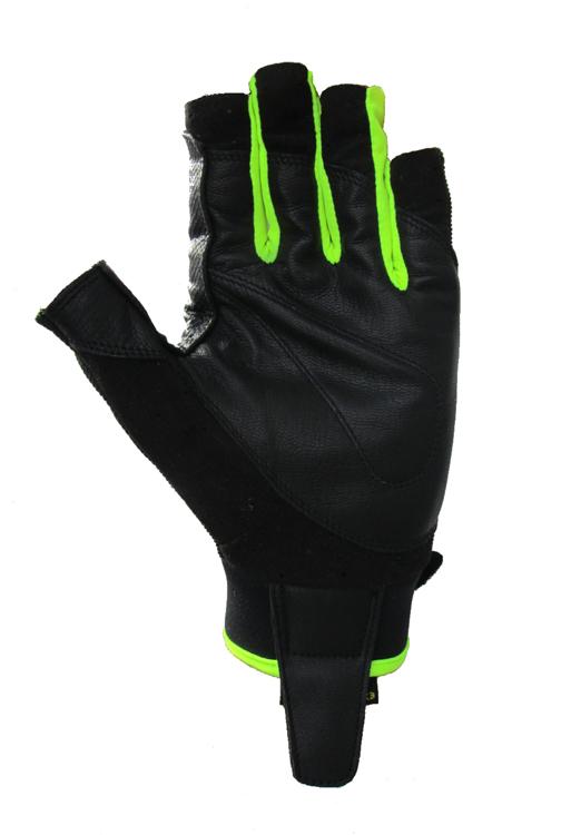 Chiba Via Ferrata Extrem Klettersteighandschuh Half Finger Produktbild 1