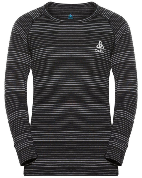 Odlo Das Active Warm ECO Kinder Baselayer-Set. black - grey melange Produktbild 0