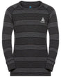 Odlo Das Active Warm ECO Kinder Baselayer-Set. black - grey melange Produktbild 0