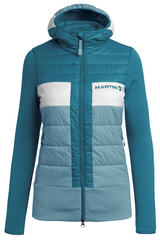 Martini Sportswear CIMETTA Damen Isolationsjacke lake / ice / white Produktbild 0