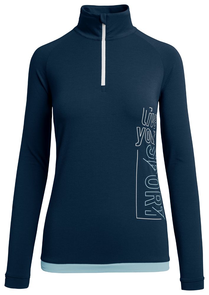 Martini Sportswear HEARTBEAT Damen Funktionsshirt true navi - ice Produktbild 0