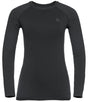 Odlo  PERFORMANCE WARM ECO Baselayer-Top Damen black - new odlo graphite grey Produktbild 0