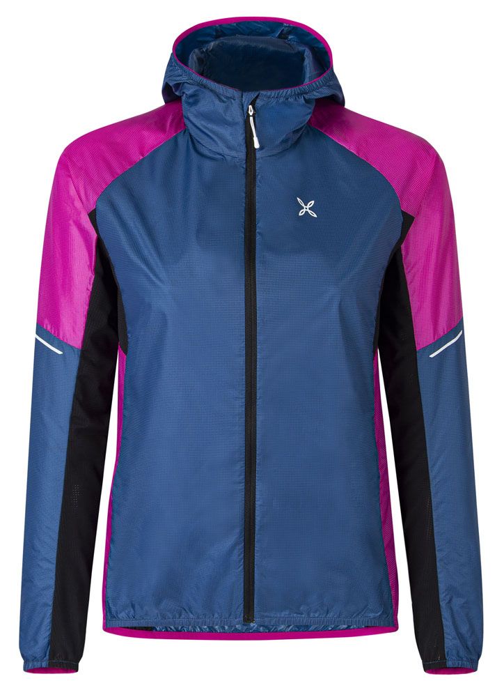 Montura Run Air Jacke Damen deep blue / intense violet Produktbild 0