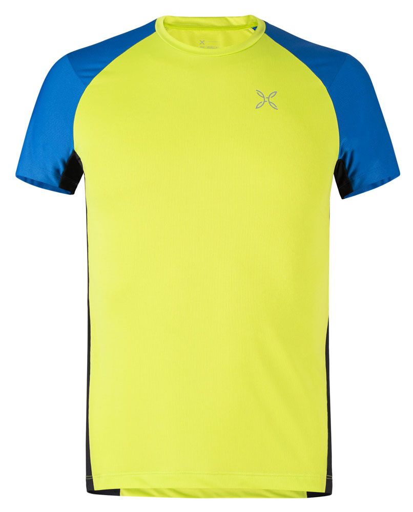 Montura Join T-Shirt Herren verde lime / celeste Produktbild 0