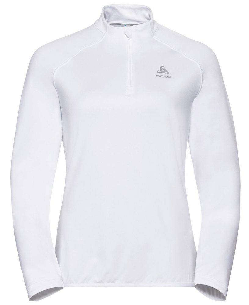 Odlo CARVE LIGHT Damen Midlayer Langarmshirt white Produktbild 0