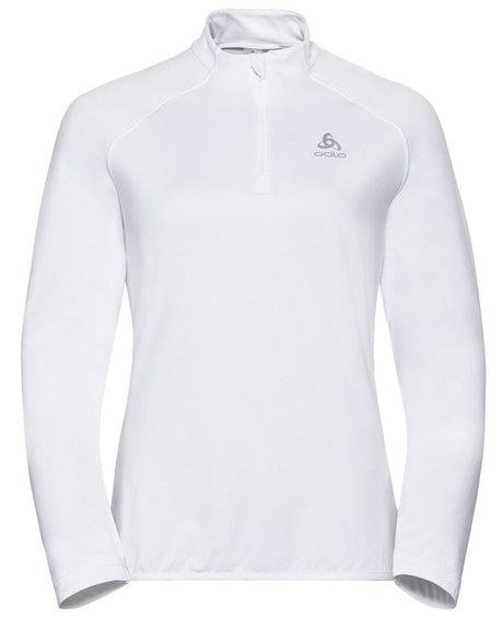 Odlo CARVE LIGHT Damen Midlayer Langarmshirt white Produktbild 0