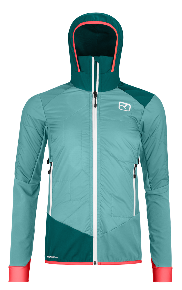 Ortovox Swisswool Col Becchei Hybrid Damen Isolationsjacke ice watterfall Produktbild 0