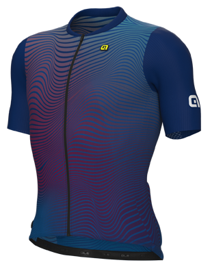 ALÈ PR-E Onda Kurzarm Trikot Herren navy blue Produktbild 0