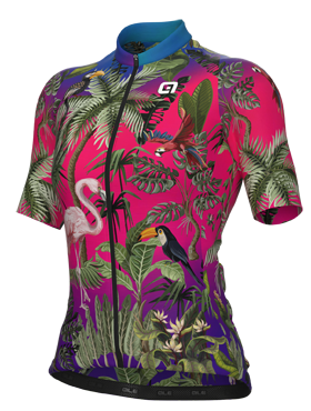 ALÈ PR-E Guyana Damen Kurzarm Trikot pink Produktbild 0