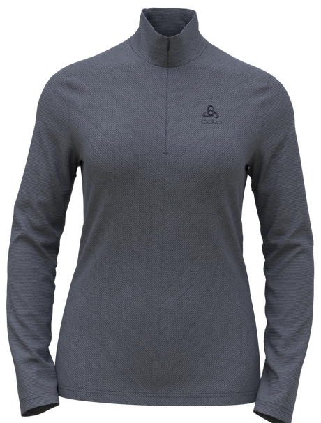 Odlo ROY Mid Layer 1/2 Zip Damen Midlayer folkstone gray - india ink Produktbild 0