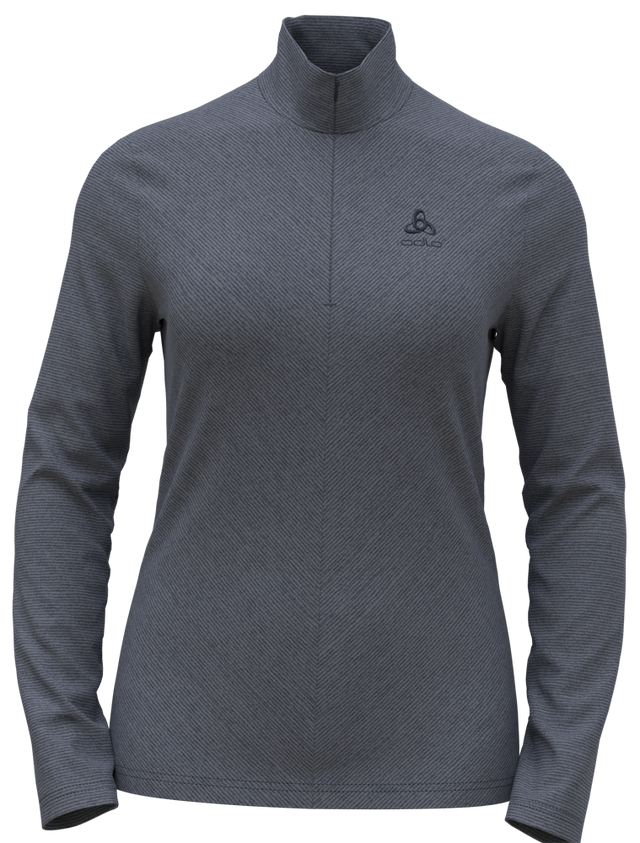 Odlo ROY Mid Layer 1/2 Zip Damen Midlayer folkstone gray - india ink Produktbild 0