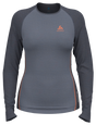 Odlo Performance Wool 150 Base Layer Damen Funktionsshirt  folkstone gray - india ink Produktbild 0