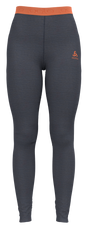 Odlo Performance Wool 150 Tights Damen Funktionsunterhose india ink melange  - live wire Produktbild 0