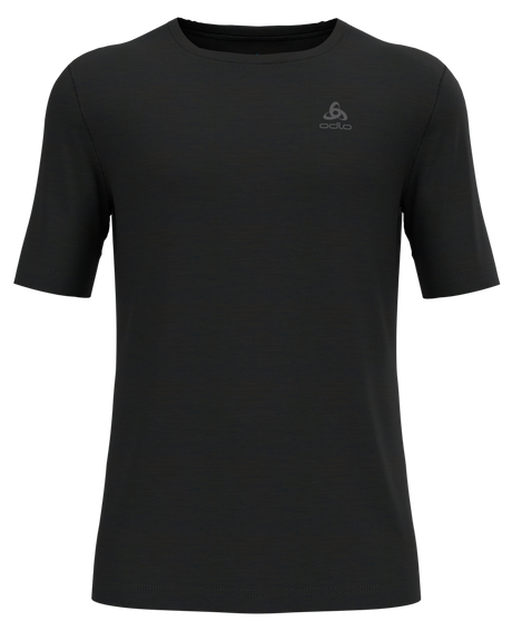 Odlo Natural Merino 200 Base Layer Top Herren Funktionsshirt kurzarm black Produktbild 0