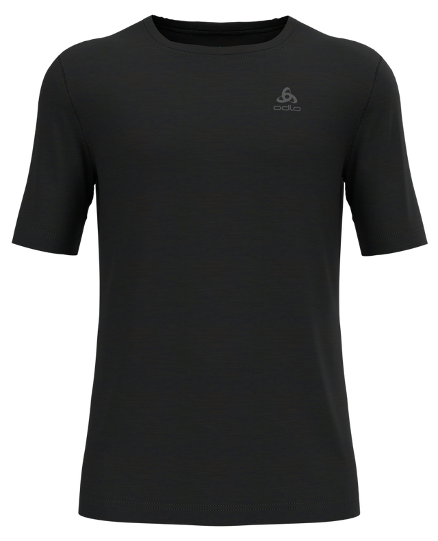 Odlo Natural Merino 200 Base Layer Top Herren Funktionsshirt kurzarm black Produktbild 0