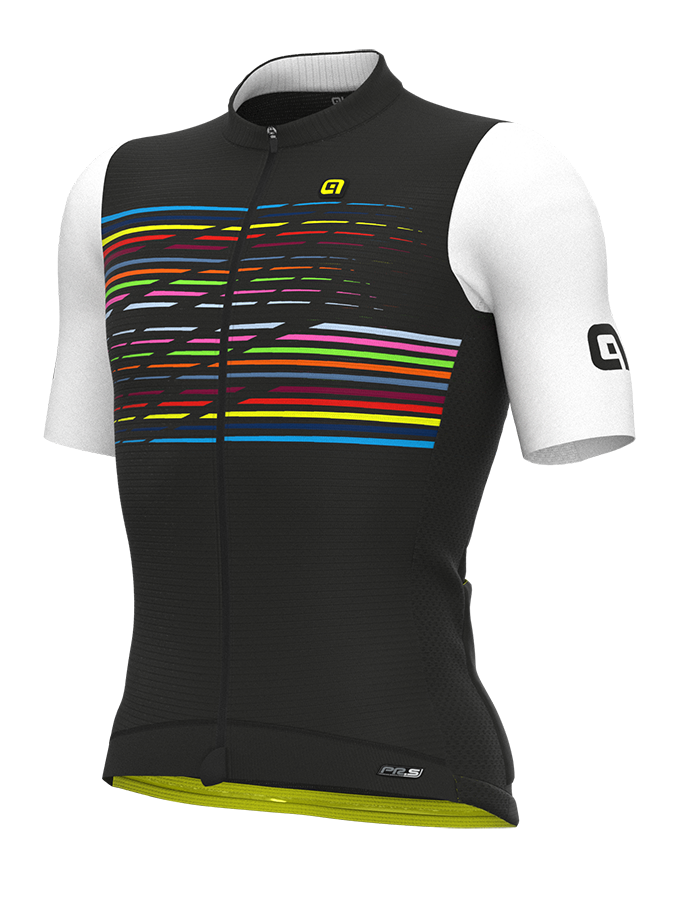 ALÈ PR-S Logo Herren Fahrradtrikot nero Produktbild 0