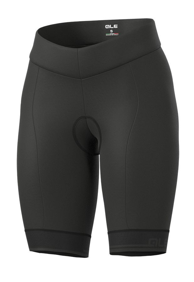 ALÈ Classico LL Solid Damen Fahrradhose nero-antracite Produktbild 0