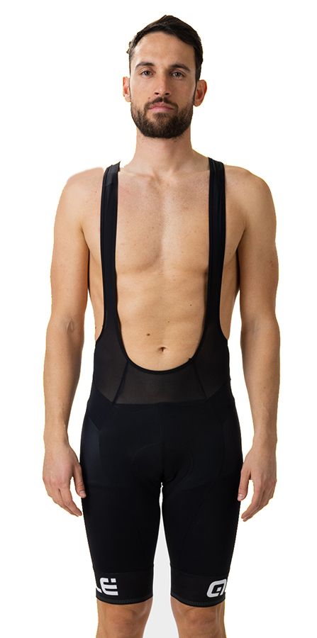 ALÈ Pragma Corsa Herren Fahrradhose mit Träger black-white Produktbild 2