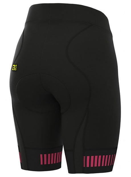 ALÈ PR-R Strada Damen Fahrradhose nero-rosa fluo Produktbild 1