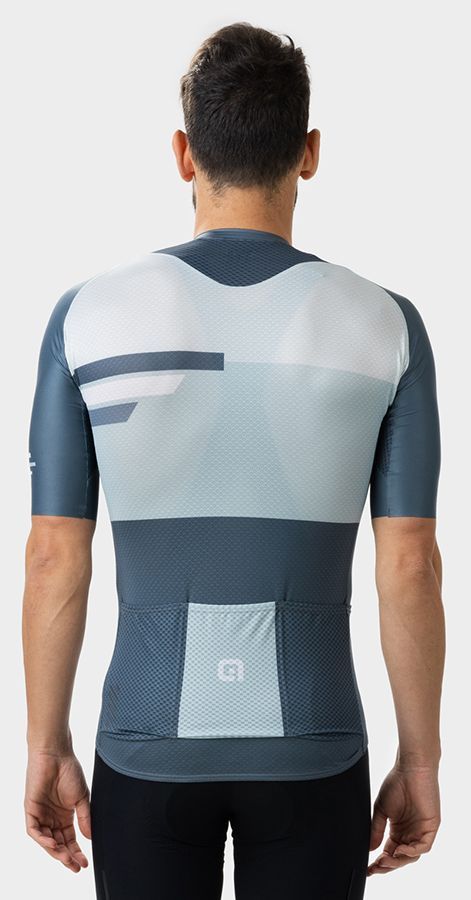 ALÈ RE-E Radar Herren Kurzarm Trikot grey Produktbild 3