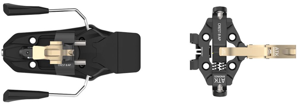 ATK Crest 8 AP Auslauf Skitourenbindung light bronze Produktbild 1