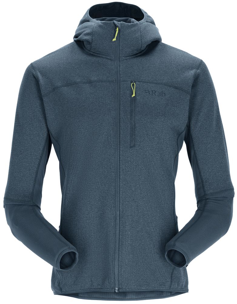 Rab Ascentor Fleece - Hoody Herren Jacke orion blue Produktbild 0