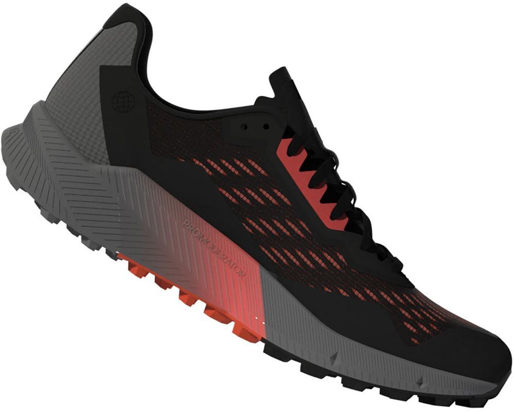 Adidas Terrex Agravic Flow 2 Herren Trailrunningschuh cblack/grefou/ftwwht Produktbild 0
