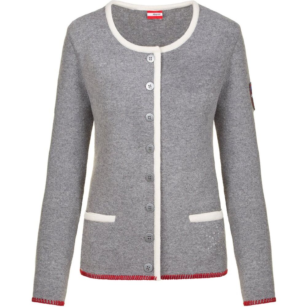 Almgwand 1928 Damen Jacke Biechlalm grau-offwhite Produktbild 0