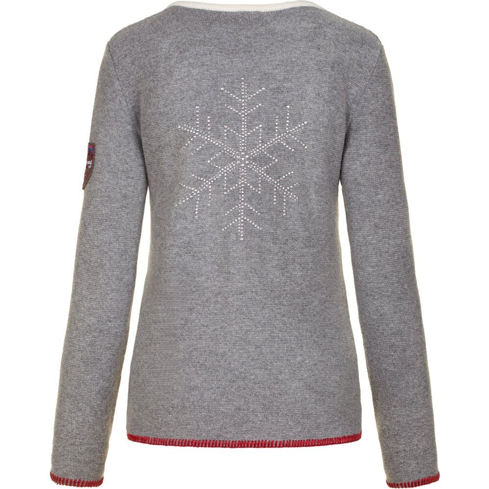 Almgwand 1928 Damen Jacke Biechlalm grau-offwhite Produktbild 1