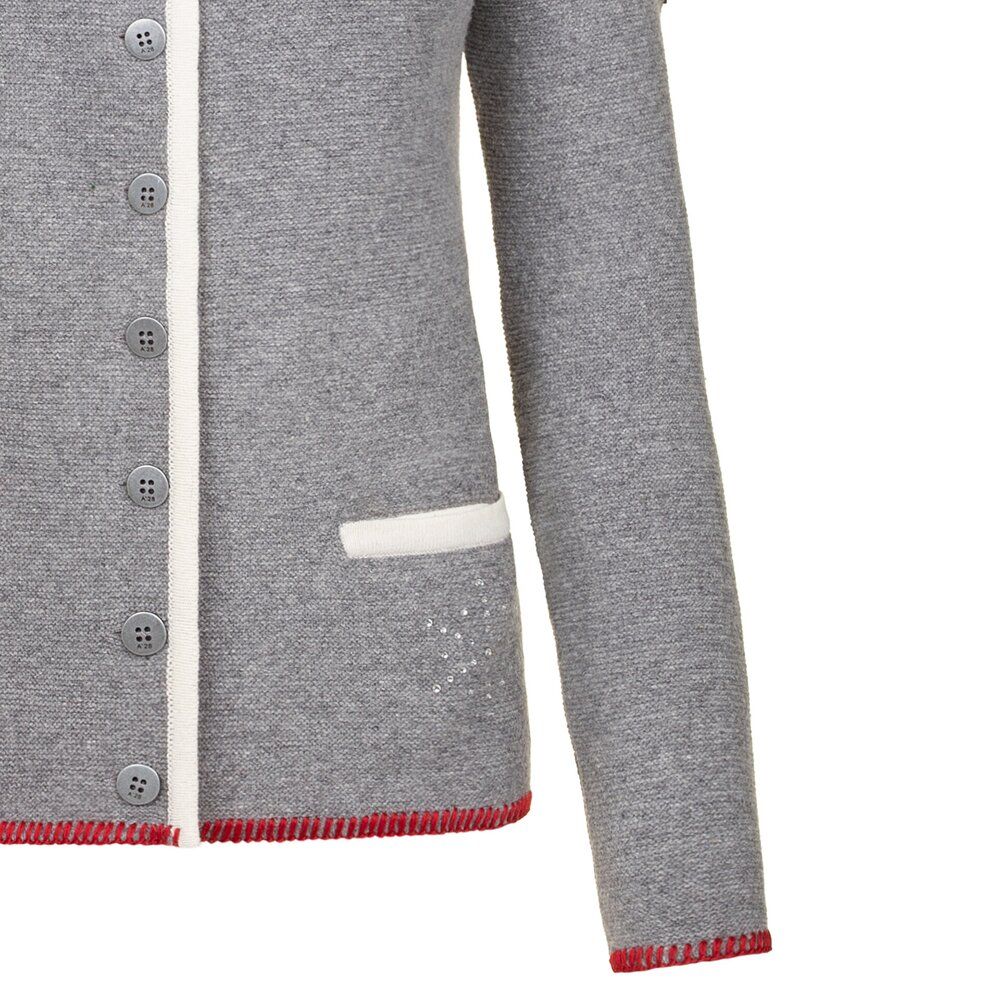 Almgwand 1928 Damen Jacke Biechlalm grau-offwhite Produktbild 4