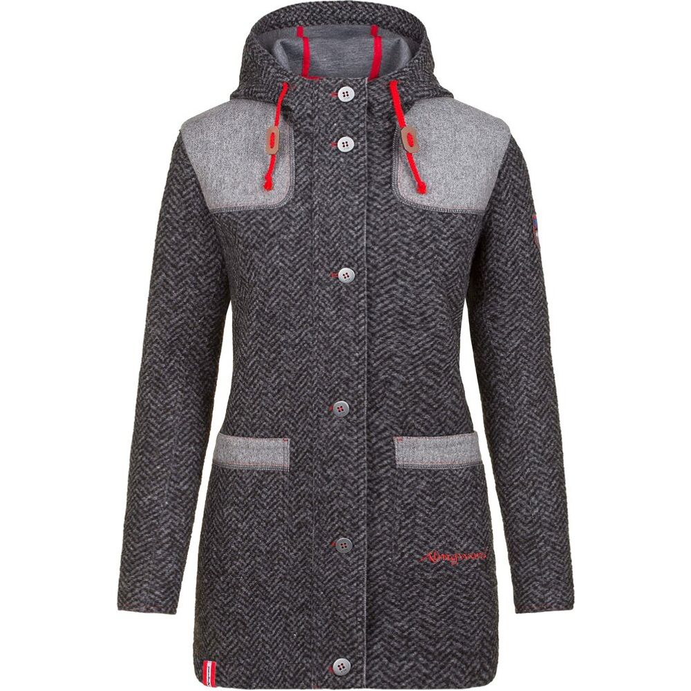 Almgwand 1928 Damen Jacke Hocheder grau-shadow Produktbild 0