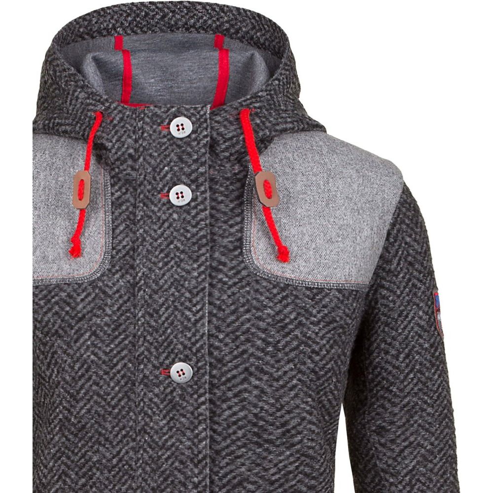 Almgwand 1928 Damen Jacke Hocheder grau-shadow Produktbild 2