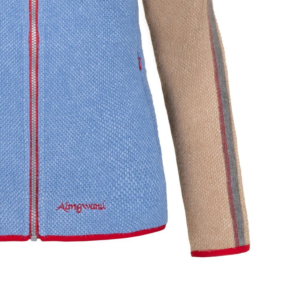 Almgwand 1928 Damen Jacke Sennkogel hellblau-stein Produktbild 3