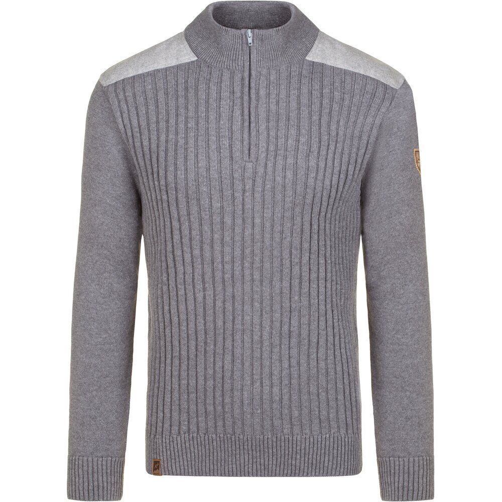 Almgwand 1928 Herren Pullover Backensteinalm anthrazit melè Produktbild 0