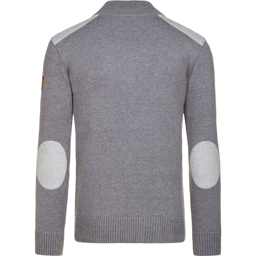 Almgwand 1928 Herren Pullover Backensteinalm anthrazit melè Produktbild 1