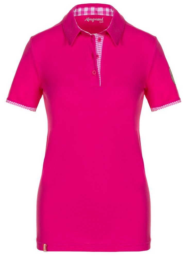 Almgwand Pillsteinhöhe Damen Poloshirt pink Produktbild 0