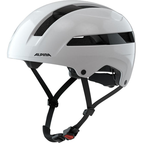 Alpina Soho white gloss Fahrradhelm Produktbild 0