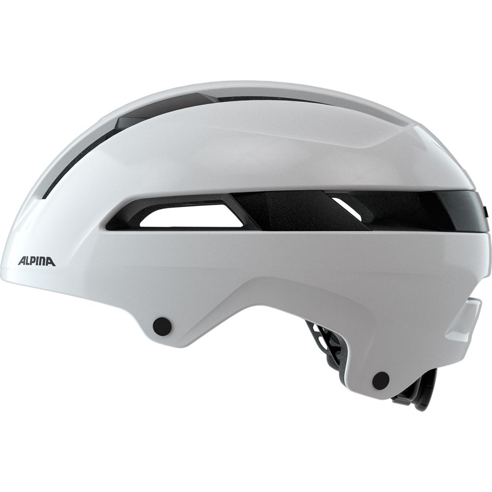 Alpina Soho white gloss Fahrradhelm Produktbild 3