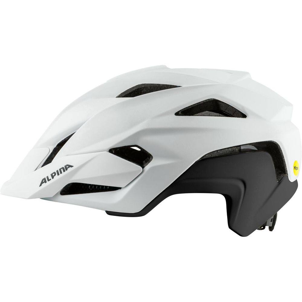 Alpina Stan Mips white matt Fahrradhelm Produktbild 3