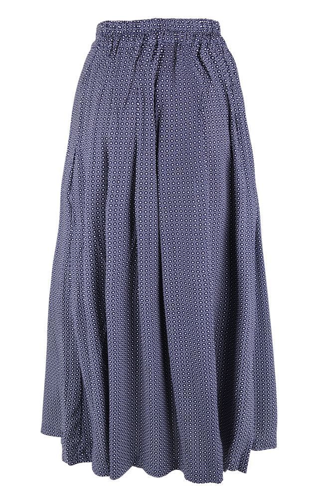 Alprausch Schüppli Skirt Damen Rock navy pünktli pattern Produktbild 1