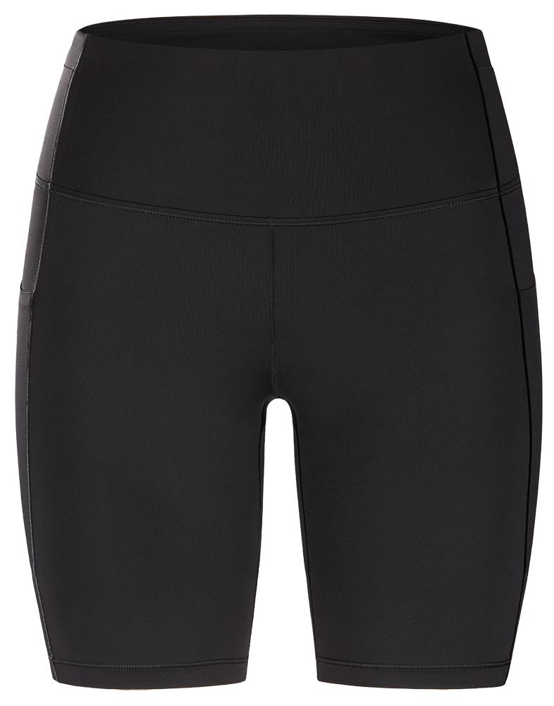 Arcteryx Essent High-Rise Short 8 Damen Outdoorshort black Produktbild 0