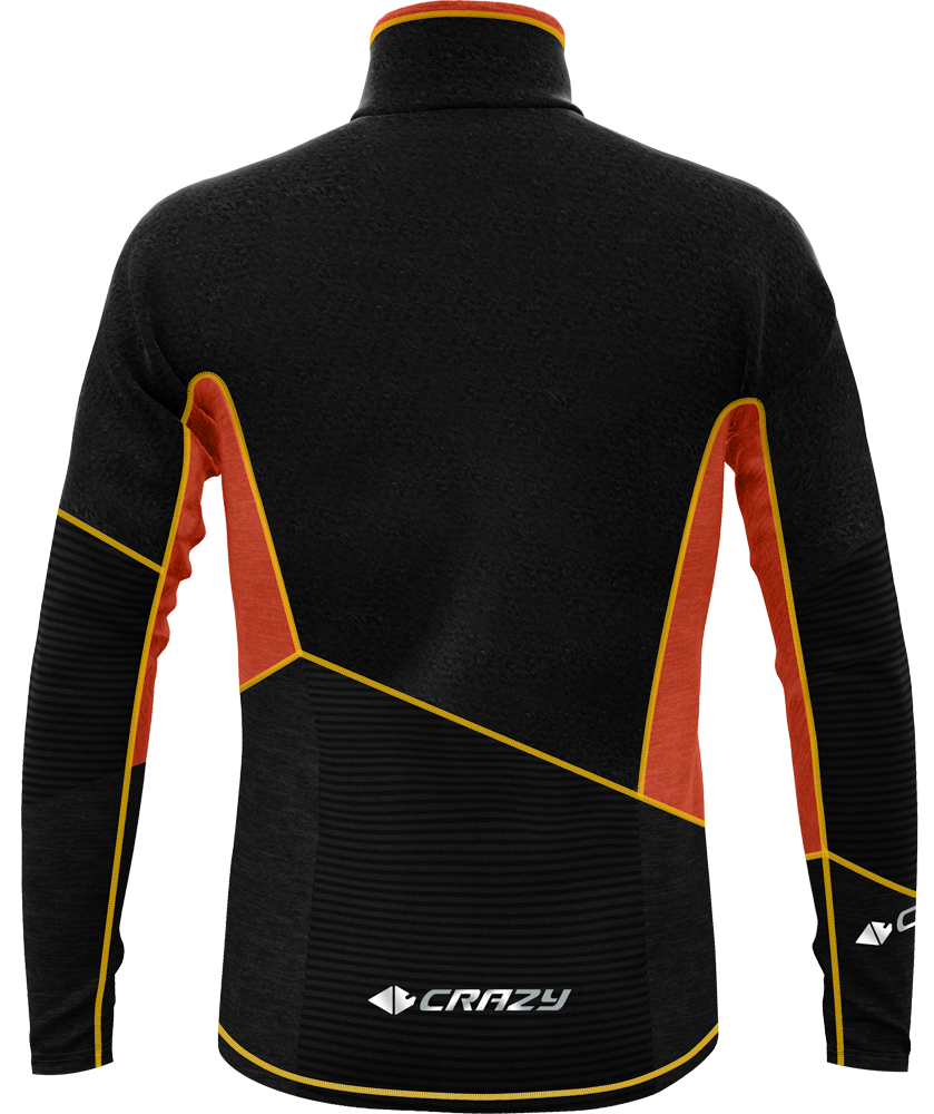 Crazy Idea Pull Magma Herren Midlayer early Produktbild 1