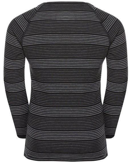 Odlo Das Active Warm ECO Kinder Baselayer-Set. black - grey melange Produktbild 1