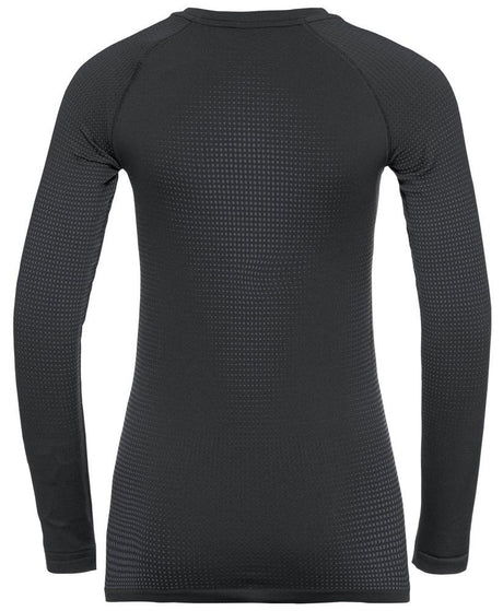 Odlo  PERFORMANCE WARM ECO Baselayer-Top Damen black - new odlo graphite grey Produktbild 1