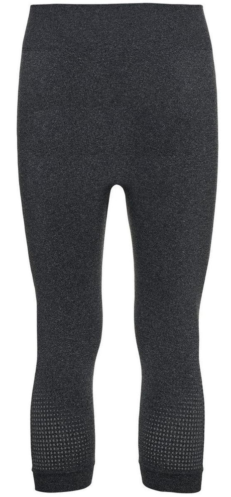 Odlo PERFORMANCE WARM ECO Damen ¾-Leggings black - new odlo graphite grey Produktbild 1