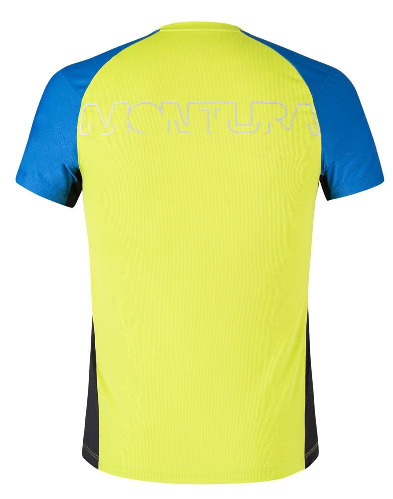 Montura Join T-Shirt Herren verde lime / celeste Produktbild 1