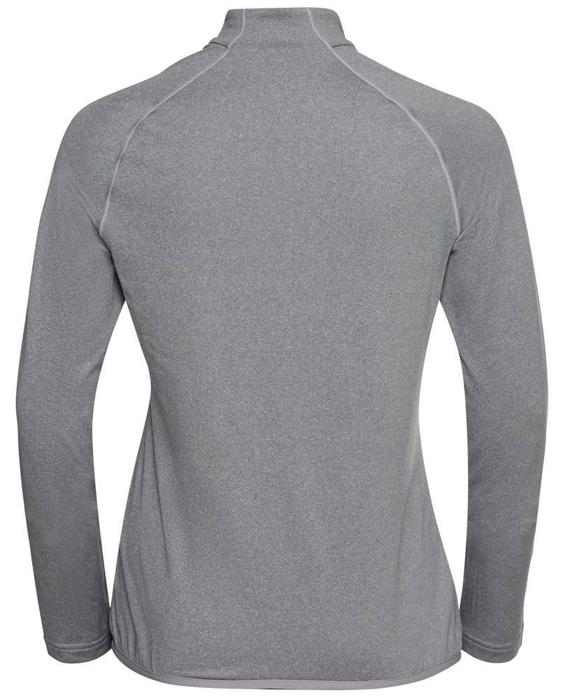Odlo CARVE LIGHT Damen Midlayer Langarmshirt grey melange Produktbild 1