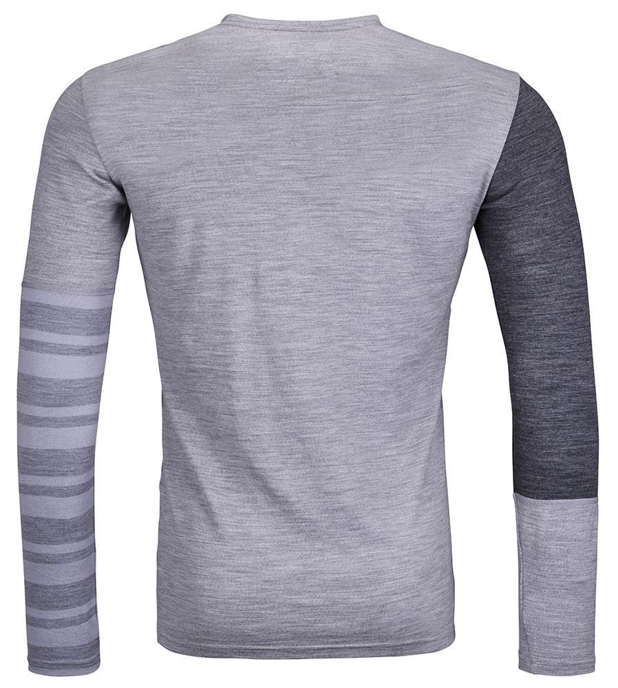 Ortovox 185 Rock´n´wool Long Sleeve Herren Langarmshirt arctic grey Produktbild 1