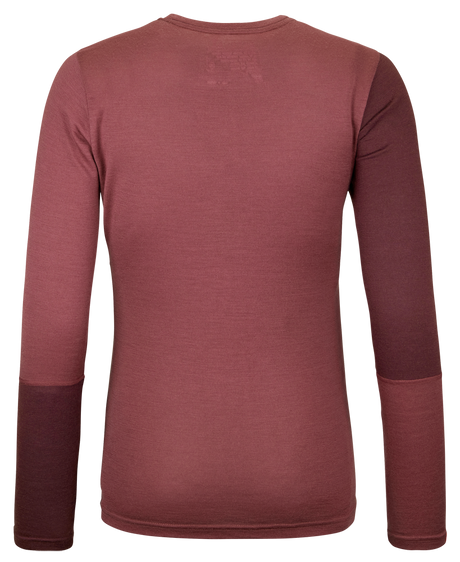 Ortovox 185 Rock´n´wool Long Sleeve Damen Langarmshirt mountain rose Produktbild 1